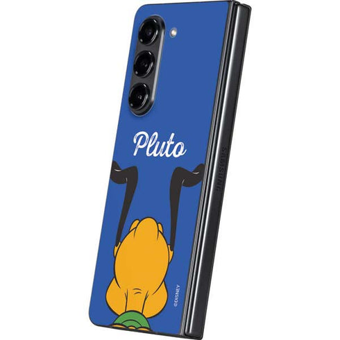 Disney Friends Pluto Backwards Galaxy Z Fold5 5G Skin